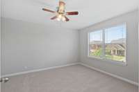 Empty 2nd  Primary suite bedroom