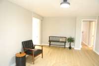 Walkout basement entry/extra den