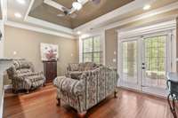 Basement has its own entry