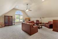 Huge bonus room over the garage