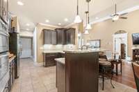 Large kitchen perfect for those who love to cook