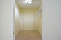 Owner Sutie has an oversized walk-in closet.