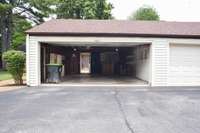 The garage will hold large SUVs in both height and length.