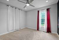 Second bedroom on main floor.  Has a chalk wall