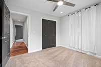 Nice size closet in second bedroom