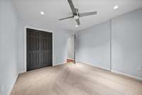 Nice closet in third bedroom
