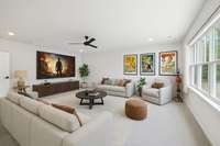 Staged Photo to Show Use of Space