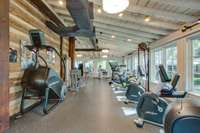 The fitness center is open 24 hours 7 days a week and is home to a wide variety of workout equipment to satisfy your individual workouts and preferences.