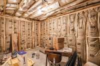 Great storage in this unfinished space or could be finished for additional room~