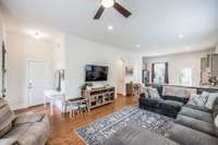 Arched doorways throughout and 8 ft doors are super nice features~