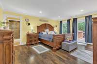 Beautiful primary lake view suite