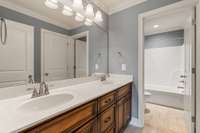 Upstairs bathroom