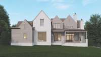 Gorgeous rear elevation