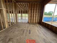 Study off of Foyer. *this house is under construction. Photo taken 6/22/25