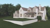 Large flat rear yard suitable for all outdoor activities!