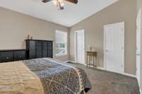 Two roomy closets located in secondary bedroom.