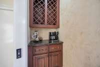 Interior of the Wine Alcove