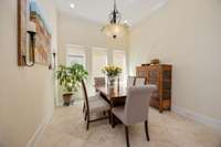 Formal dining room