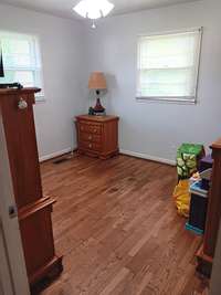 Third bedroom with a fresh coat of paint.