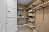 Special feature about this home is a laundry chute that goes from the primary closet to the laundry room