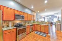 Another view of kitchen.