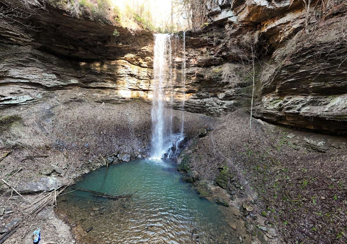 Hike down to the water Fall right in your Community