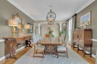 This space is large enough to encorporate comfortable seating for everyone on your guest list.