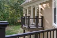 Juliet balcony off primary bath