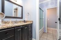 3rd Bath on Main Floor. This is a Jack'N'Jill bath between the 3rd and 4th Bedrooms.