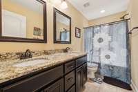 The second full bathroom features double vanities and a combo shower/tub. 1107 Sycamore Leaf Way   Murfreesboro, TN 37129