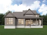Conceptual rendering to show finished home.