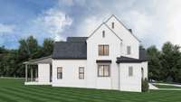 Conceptual rendering to show completed home.