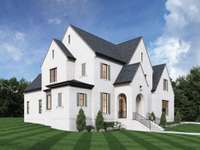 Conceptual rendering to show completed home.