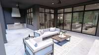 Conceptual rendering to show completed home.