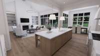 Conceptual rendering to show completed home.