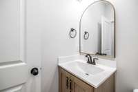 Powder bath on main floor~