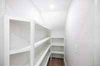 Nice walk in pantry~