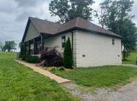 Side view of home detailed land scape