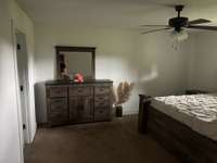Master bedroom on main floor with Bat   Master bedroom on main floor large bath room with tons of storage space