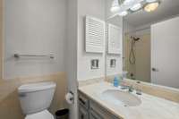 Partial view of the Primary Bathroom