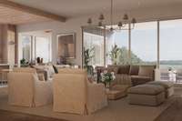 Rendering of interior selections/finishes