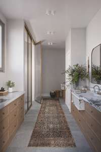 Rendering of interior selections/finishes