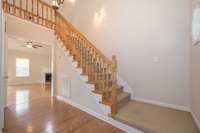 Inviting foyer