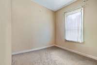 4th bedroom is currently a large closet but can easily be converted back to a bedroom.