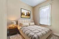 virtually staged to showcase the 4th bedroom