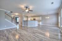 Open and airy layout
