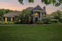 Front Elevation at Dusk