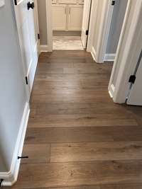 Upgraded Laminate floors in upstairs
