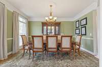 Large Dining Room is a wonderful place to gather with Family & Friends!