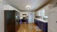 Newly purchased stove and dishwasher remain